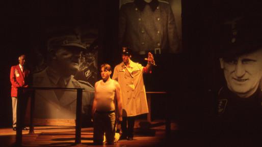 Picture taken during the performance of The American POW Drama