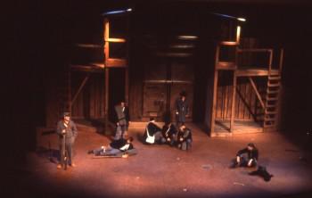 Picture taken during the performance of The American POW Drama