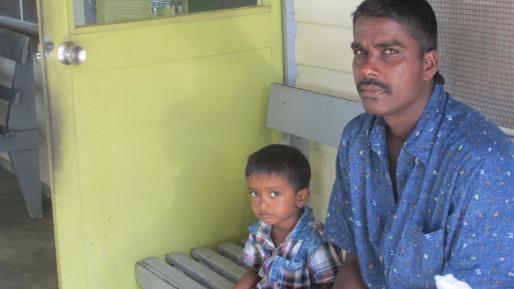 Fijians outside of a Diabetic Foot Clinic